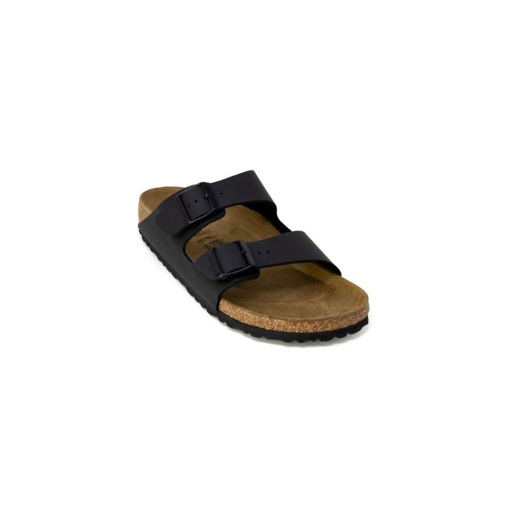 Birkenstock Black Synthetic Flat Men's Sandals